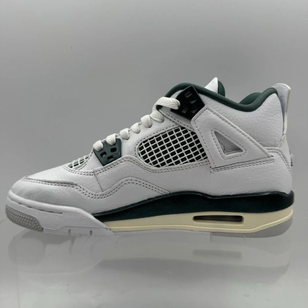 Brand New Nike Air Jordan IV 4 Retro Oxidized Green B-GRADE FQ8213-103 Size 5Y